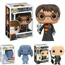 Funko POP Harri Potter Draco Malfoy Sirius Black Гермиона стонет Миртл Ограниченная серия Виниловая фигурка модель куклы игрушки для детей