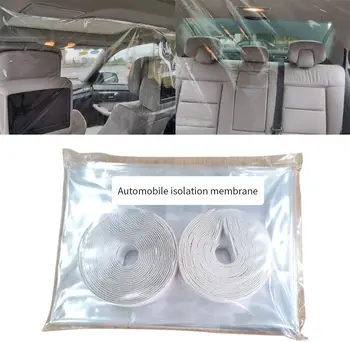 

Clear Car Taxi Isolation Film Anti-droplet Full Surround Protective Cover Net Cab Front and Rear Row Plastic Isolation Film