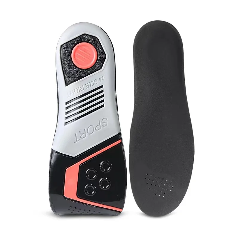 Multifunctional sports leisure insoles Unisex foot arch support foot arch correction insole shock absorption breathable full pad