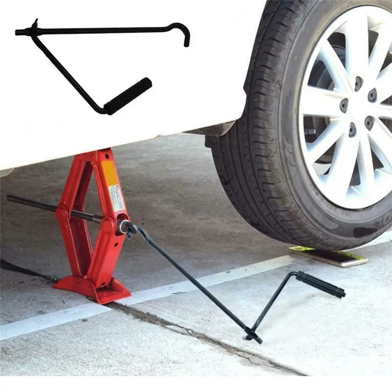 Car Foldable Hand Jack Rocker Folding Handle Scissor Jack Rocker