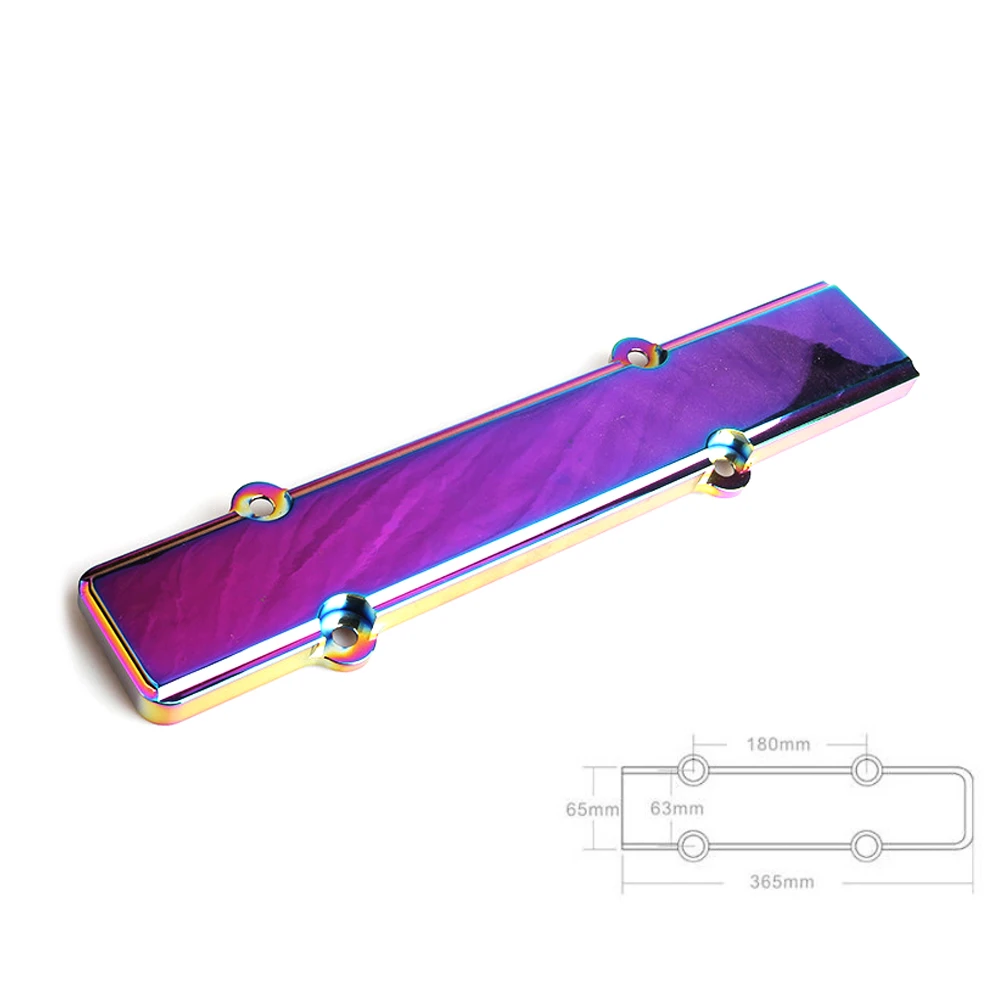 Neochrome Алюминиевая крышка свечи зажигания для Honda B-Serie для Civic B16 B18 Защитная крышка свечи зажигания подходит только для двигателя Vtec - Цвет: Neochrome