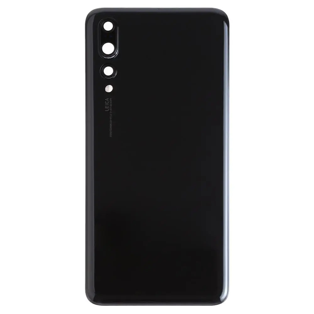 Черный IPartsBuy Задняя крышка батареи с объективом камеры для huawei P20 Pro - Цвет: Черный