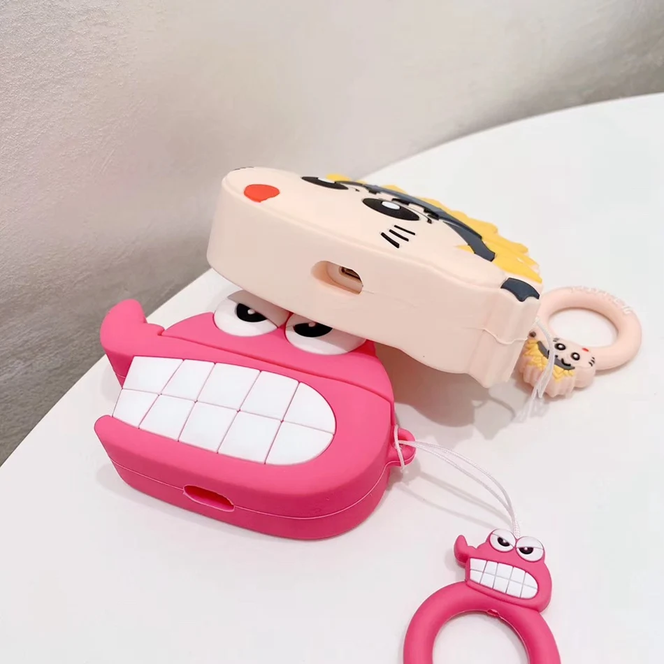 Чехол с 3D рисунком для Airpods Pro, силиконовый чехол, милый молочный чай, утка, Earpods, чехол для Apple Airpods Pro 3, чехол с брелком