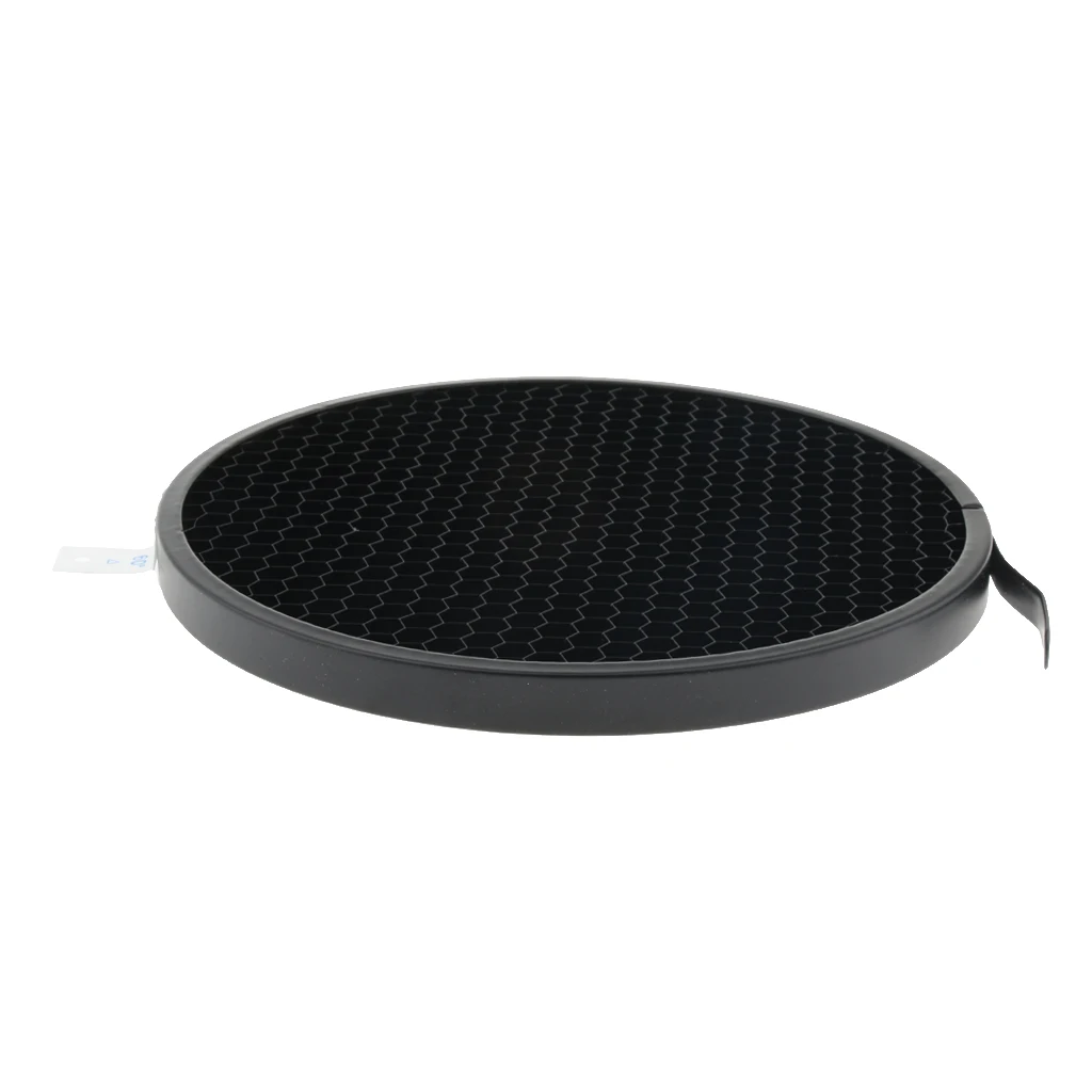 1Pcs 60 Degree Eggcrate Honeycomb Grid for 7'' Reflector Diffuser Lamp Shade Dish Photography Studio Accessories