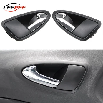 

LEEPEE 1PCS Car Accessories Interior Door Handle Replacement ABS For SEAT Ibiza 2009-2012 GW 6J1 837 113A 6J1 837 114A