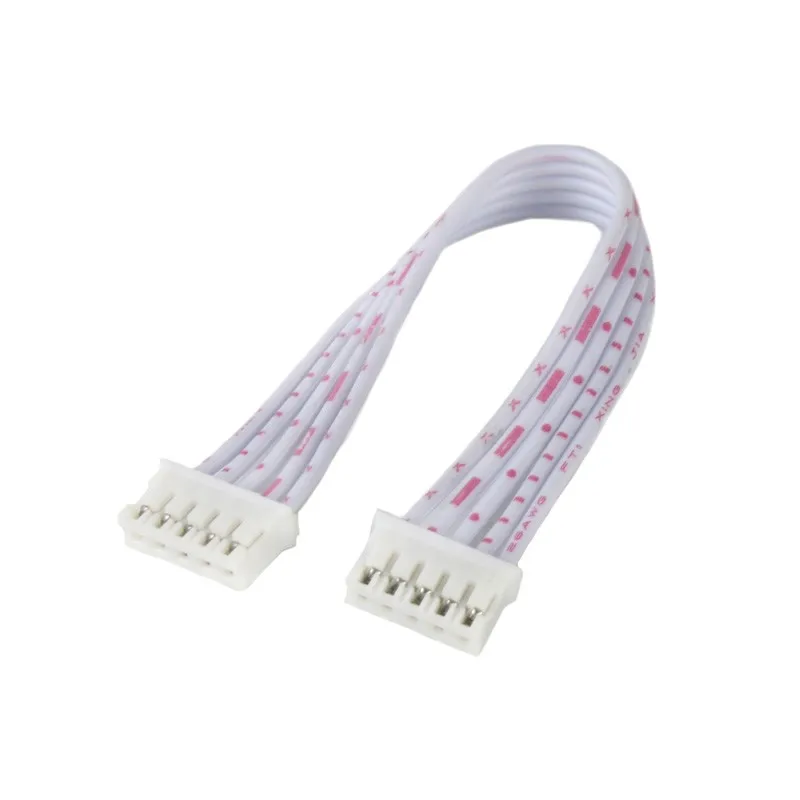 PH2.0 Female Connector Terminal Cable - JST Wire, 10cm-30cm, Single/Double Head, 2p-12p, 26AWG Description Image.