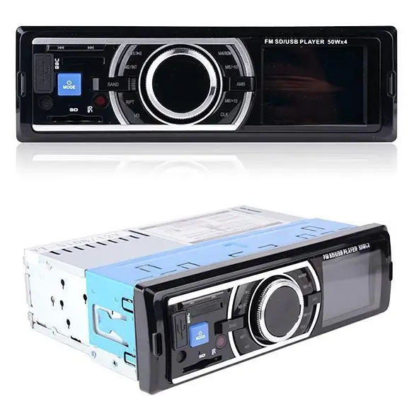 Автомобильный аудио стерео в тире Fm черный приемник с MP3-плеером и USB 4OHM Ar SD вход AUX приемник