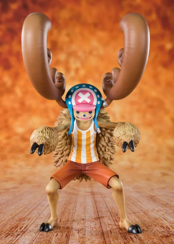 Оригинальная фигурка BANDAI spirins Figuarts ZERO Коллекция-хлопок-конфеты-любящий Чоппер рога точка Ver. От ''ONE PIECE''