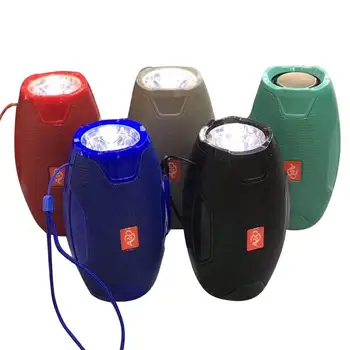 

Outdoor Portable Bluetooth Subwoofer Mini Music Player Speaker with Flashlight