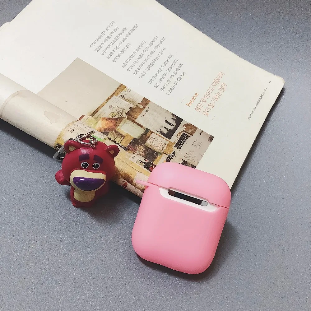 История игрушек мультфильма Вуди Базз Лайтер чехол для airpods Apple airpods 1 2 Беспроводная bluetooth гарнитура крышка аксессуары чехол коробка