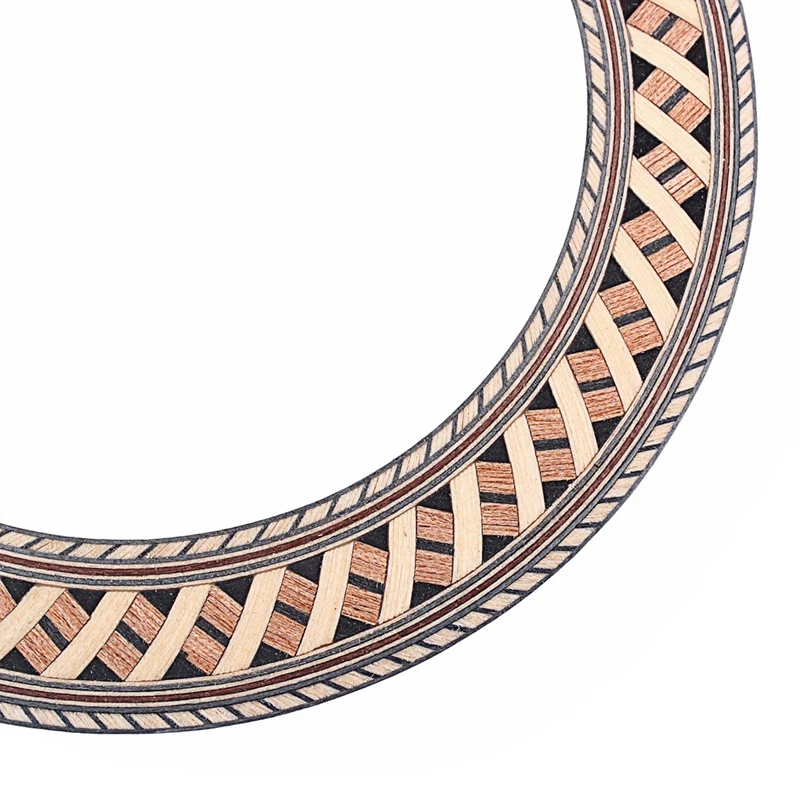 Quality Classical Guitar Wood Inlay Soundhole Rosette Inner Dia 93Mm