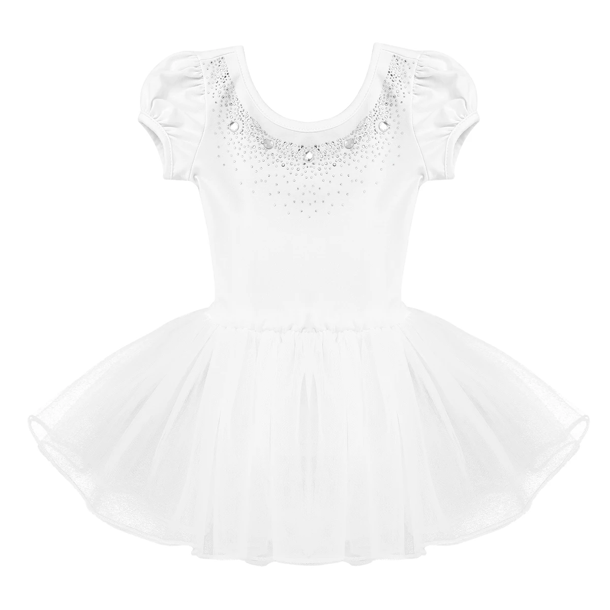 Menina strass Ballet Tutu vestido, infantil bailarina