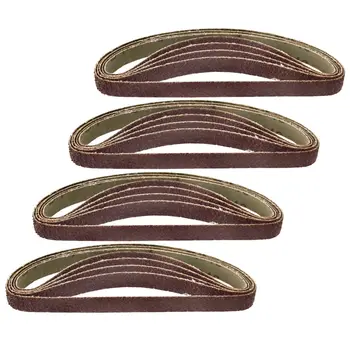 

20pcs Grinding Sanding Belts Pad Abrasive Resin Sander Disc Wood Metal Alumina