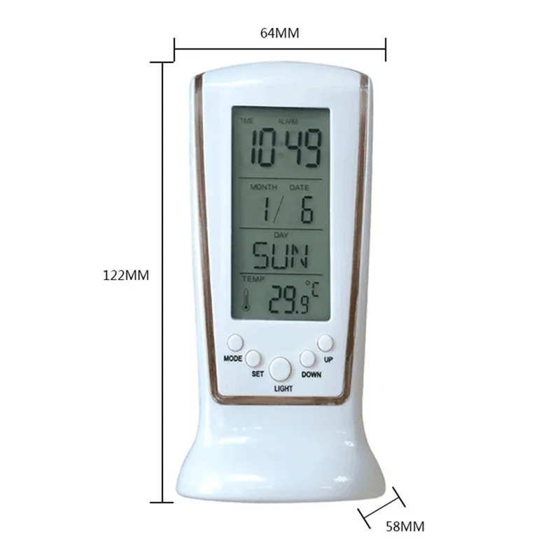 Новые проекционные часы настольные светодиодные цифровые повтора будильника подсветка проекционные часы с проекцией температуры времени