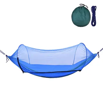 

Outdoor Camping Hammock with Mesh Mosquito Bug Net Hanging Swing Sleeping Bed Tree Tent Outdoor Tools