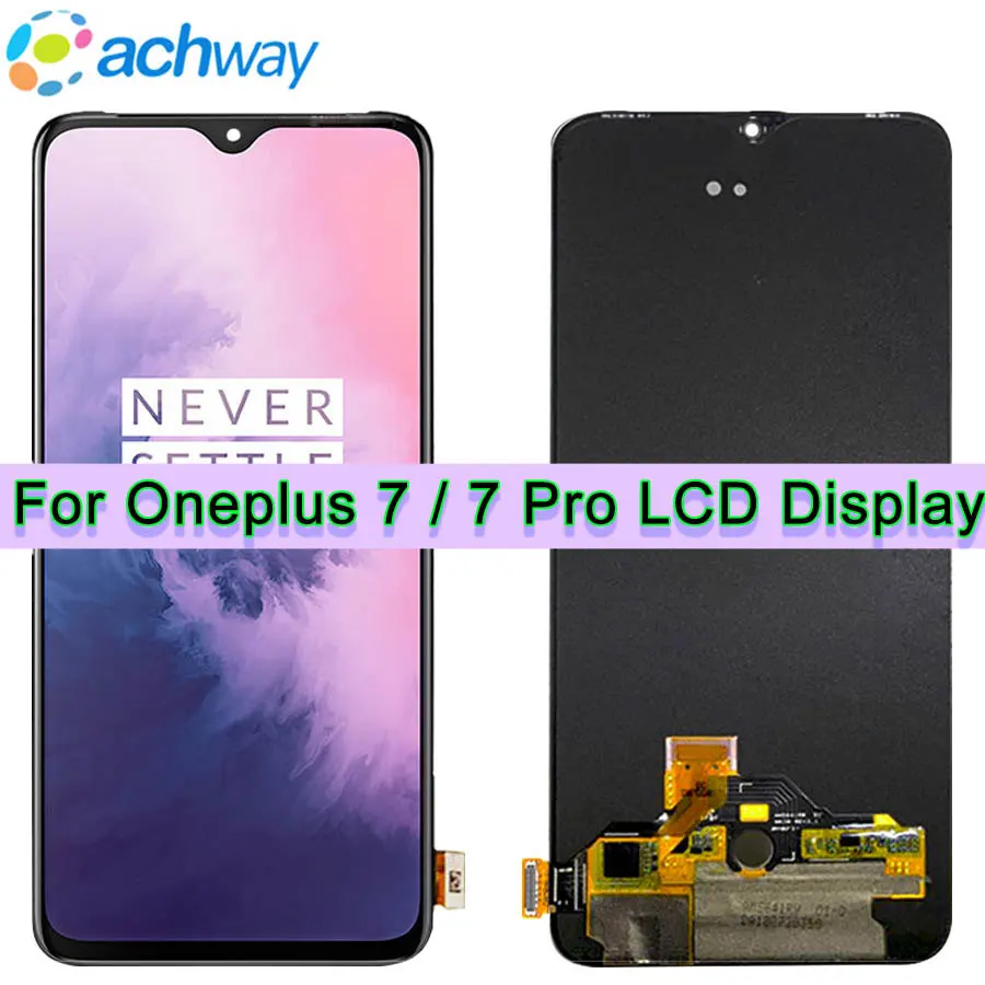 Протестированный 6,6" ЖК-дисплей OnePlus 7Pro, сенсорный экран, дигитайзер, сборка One plus 7, ЖК-дисплей OnePlus 7 Pro