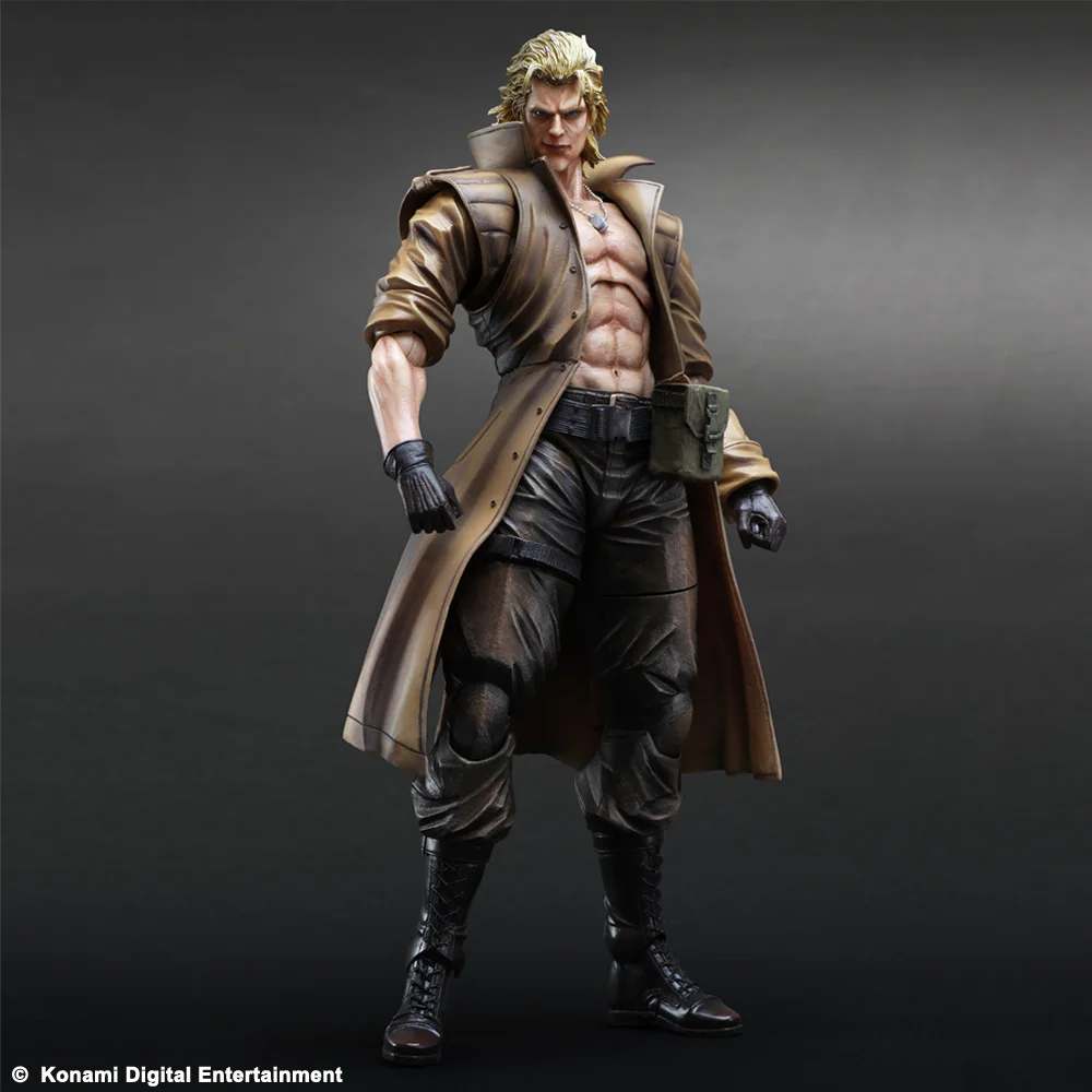 Play Arts Metal gear Куэйд коллекция змей фигурка новая коробка