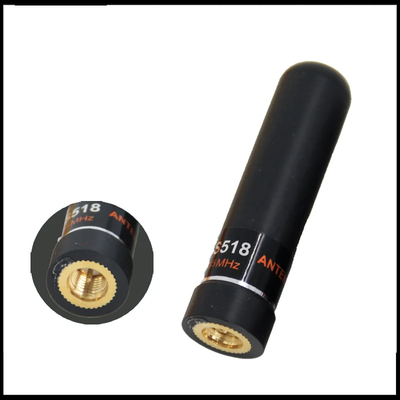 HH-S518 SMA-M hombre Dual-banda antena para dos Radio Baofeng UV-3R ZT-2R sobre las TH-F5 UV3R UVF8D TUV8000D KG-UV9Dplus