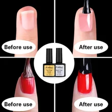 Основа/верхнее покрытие прозрачная; Нейл-арт гель УФ светодиодный замочить от длительного праймера маникюрный лак для ногтей BV789