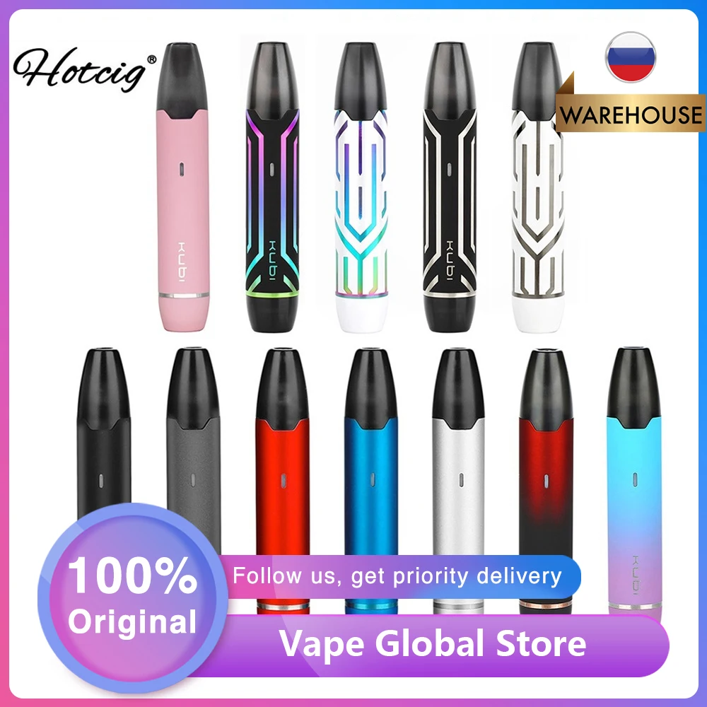 Сигарета электронная Hotcig Kubi Pod фирменная ПОД-система 1 7 мл со встроенным