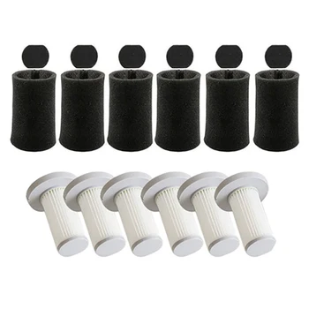 

Handheld Vacuum Cleaner Hepa Filter Sponge Filter Kit for Xiaomi Deerma DX700 DX700S Vacuum Spare Parts Accessories 6Set
