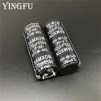 

3Pcs 270uF 450V SAMXON LP 22x55mm Original 450V270uF Snap-in PSU Capacitor