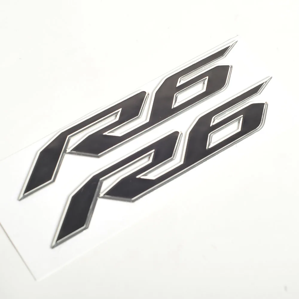 Motorcycle Stickers 3D R6 Badge case for YAMAHA YZF600 R6-UP R6 3D LOGO