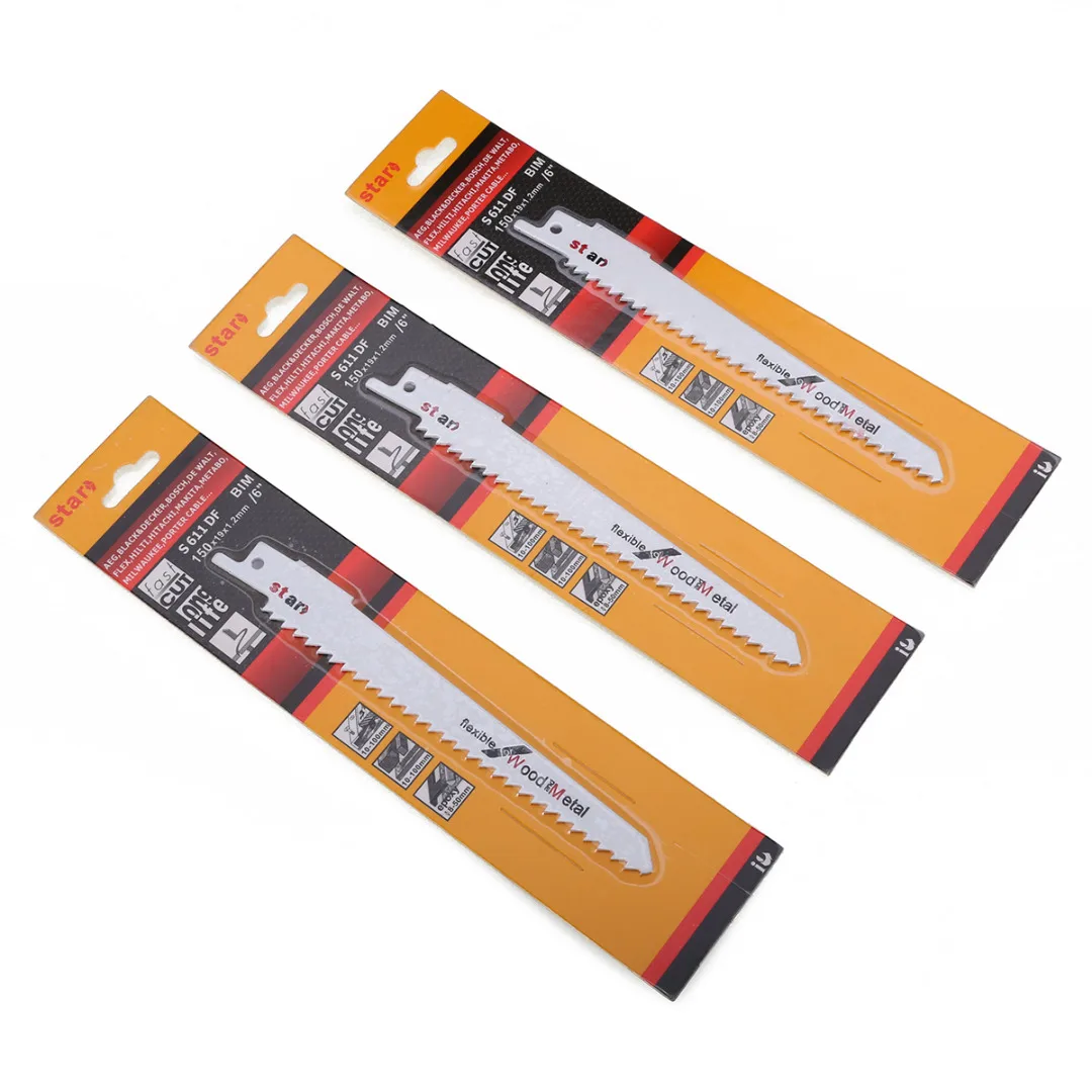 DWZ 10Pcs High Carbon Steel Saw Blade Reciprocating Combo For Dewalt Bosch