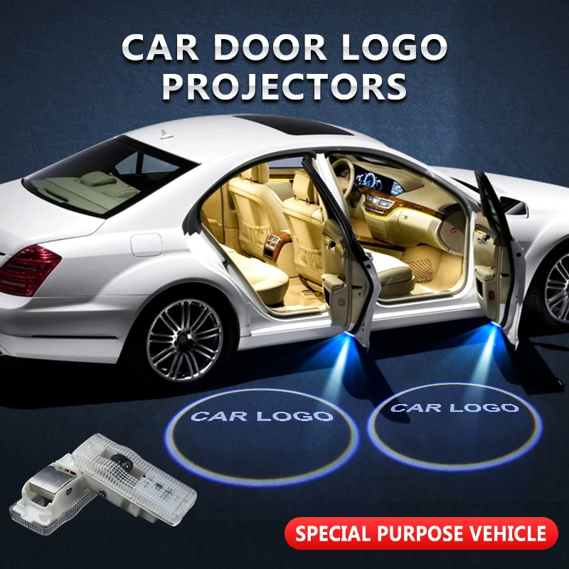 

2pcs/lot For Citroen Welcome Light Car Door Logo Projector Shadow Lamp