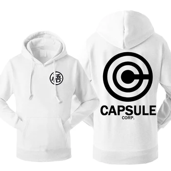 

Dragon Ball Men's Hoodies Sweatshirt Japan Anime Tracksuit Fleece Hooded Harajuku Streetwear Sportswear Winter Capsule Pullover
