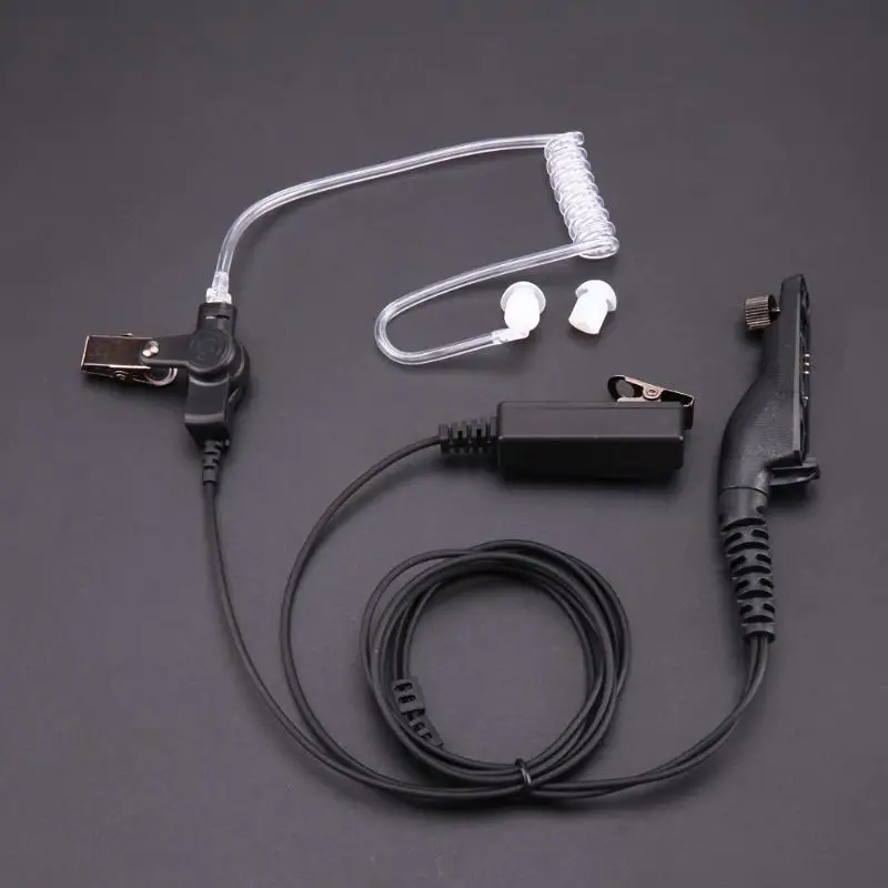 Воздушный акустический трубчатый наушник PTT Mic гарнитура для Motorola XiR P8668 P8268 APX