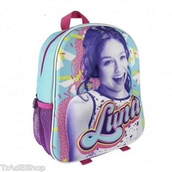 

TradeShopTraesio - ZAINO ZAINETTO SOY LUNA CON RILIEVO 3D BAMBINE SCUOLA ASILO ELEMENTARI MATERNA