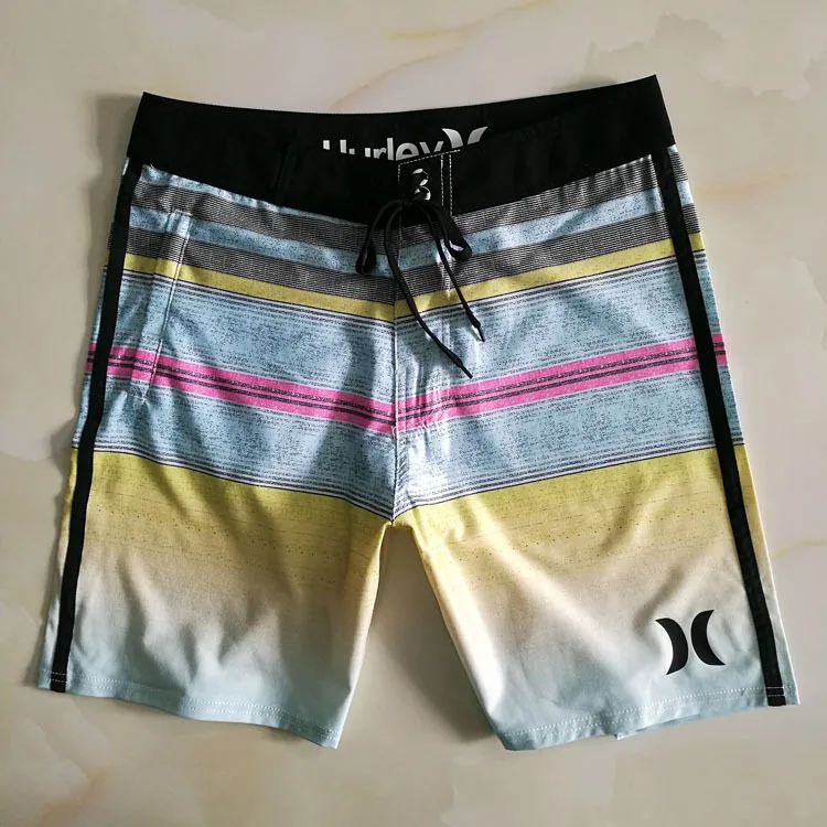 

Men's-Plus-sized Beach Shorts Quick-Dry Elasticity Casual Brazil Boardshort Shorts in Suit Pants
