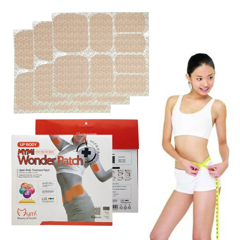 Mymi Wonder Hot 30 дней быстрый патч для похудения живота тонкий патч для похудения живота сжигание жира палочка для пупка потеря веса инструмент для похудения
