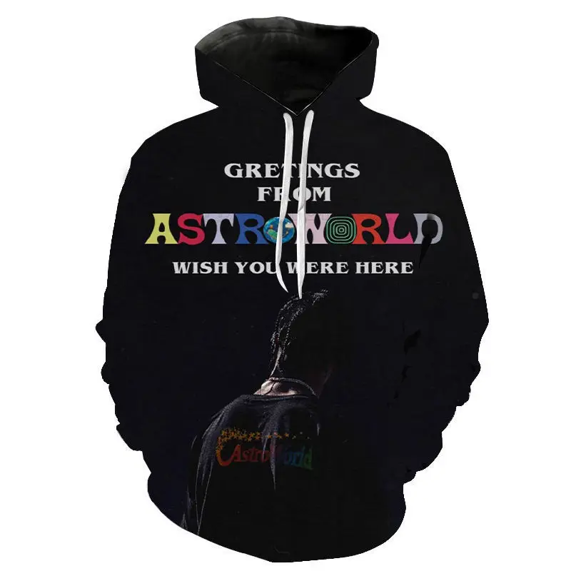 Трэвиса Скотта ASTROWORLD толстовки фестиваль бег Tie-dye astroworld для мужчин и женщин