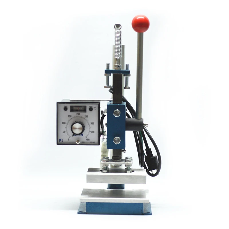 

Manual Hot Foil Stamping Machine Leather Printer Creasing Machine Marking Press Machine Embossing Machine 10x13