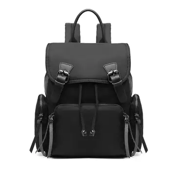 

Kono Women Drawstring Backpack Nylon Satchel Style Backpack School Bags For Teenager Boys Girls Waterproof E1979