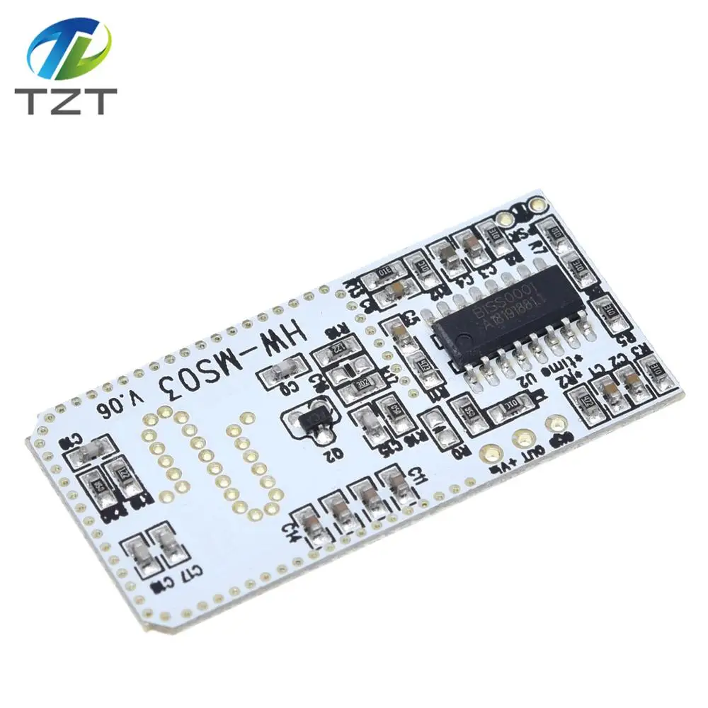 High Performance Motion Sensor Module Radar Motion Sensor HW-MS03 2.4GHz to 5.8GHz Microwave Radar Sensor Module for Arduino