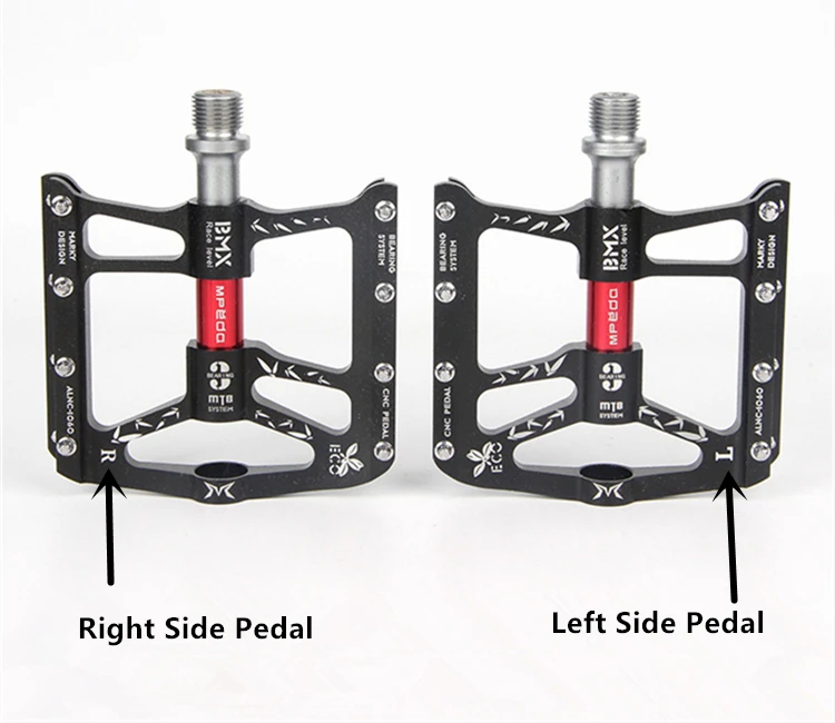 Велосипедные педали MTB Аксессуары BMX 3 герметичный подшипник велосипедные педали алюминиевый сплав противоскользящие дорожные горные велосипедные шипы