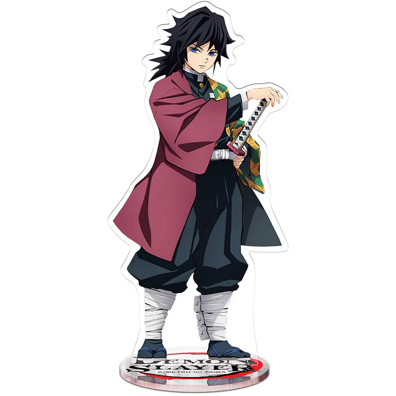 01 Demon Slayer: Kimetsu no Yaiba Tsuyuri Kanawo Tanjirou Kamado Nezuko Косплей акриловый брелок Подвеска подставка фигурка модель пластины - Цвет: 01