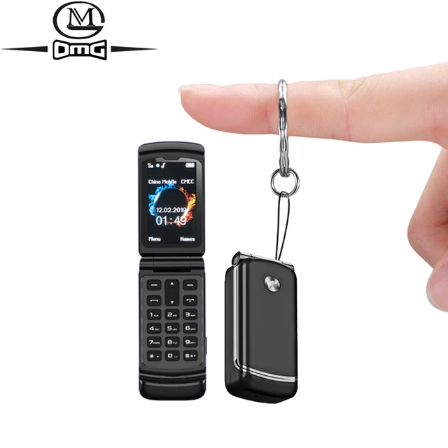 Pequeño Mini teléfono móvil con tp, botón ruso, Bluetooth, mrcdor, clmshell, desbloquedo, brto, sin cámr|Teléfonos móviles|  