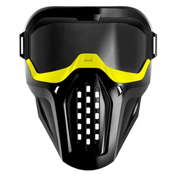 

Mask Protective Eyeglass for Nerf Blaster Out Door Games Yellow
