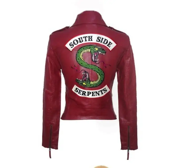 Paresseux Anti douleur tuile veste riverdale southside serpent rouge Survenir paire tennis