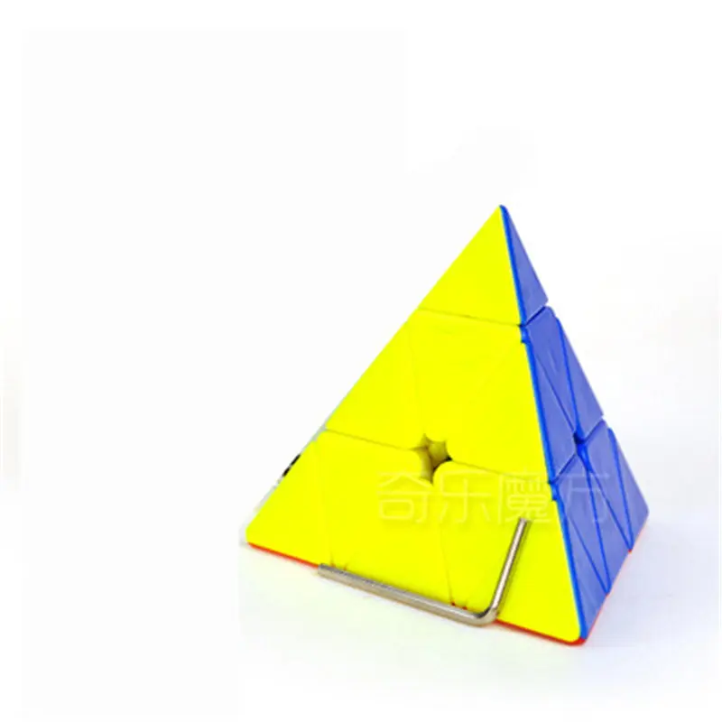 Куб Волшебные блок головоломки игрушки, Pyraminx мини площади кв 1, игрушка для снятия стресса в Cubo Magico Profissional идеи подарка DD60MF - Цвет: Colorful 1