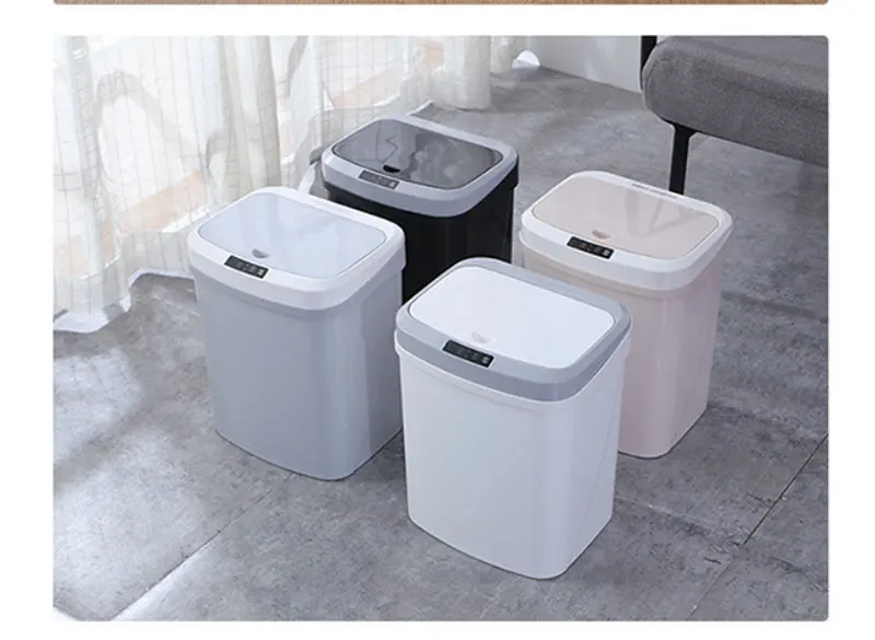 Baffect 15L Автоматическая корзина для мусора Интеллектуальный индукционный датчик движения кухня ванная комната мусорное ведро Корзина держатель мусорное ведро