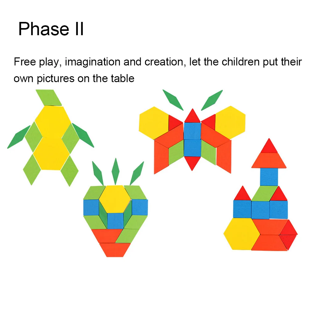 250 шт деревянные Tangram геометрические головоломки здание Тренировки Мозга Образование Детские игрушки