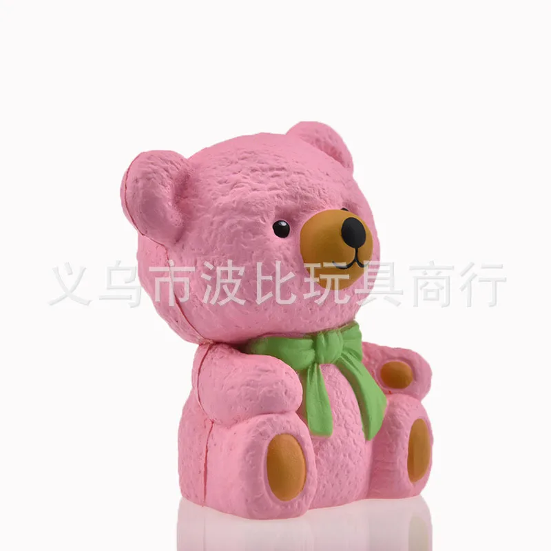 Pu Squishy Toys Memory Foam Pink Bear Memory Foam Pu ling jie bear Memory Foam Pu Bear Doll