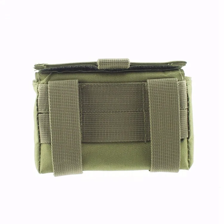 Tactical Molle Tactical Magazine Reload Nylon shoulder bags Bandolier Holder 15 rounds Shell Rifle Waist Pouch Mag Bag