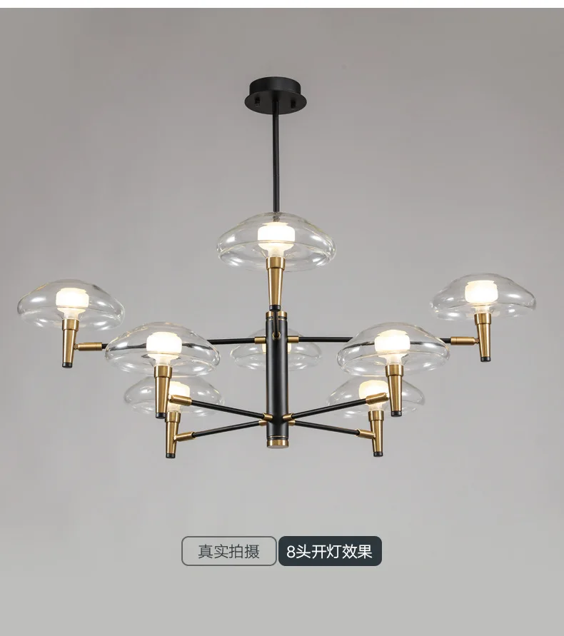 Modern Living room/Bedroom/Minimalist/Restaurant Pendant Light Nordic Clothing Decoration Glass Ball Pendant Lamp