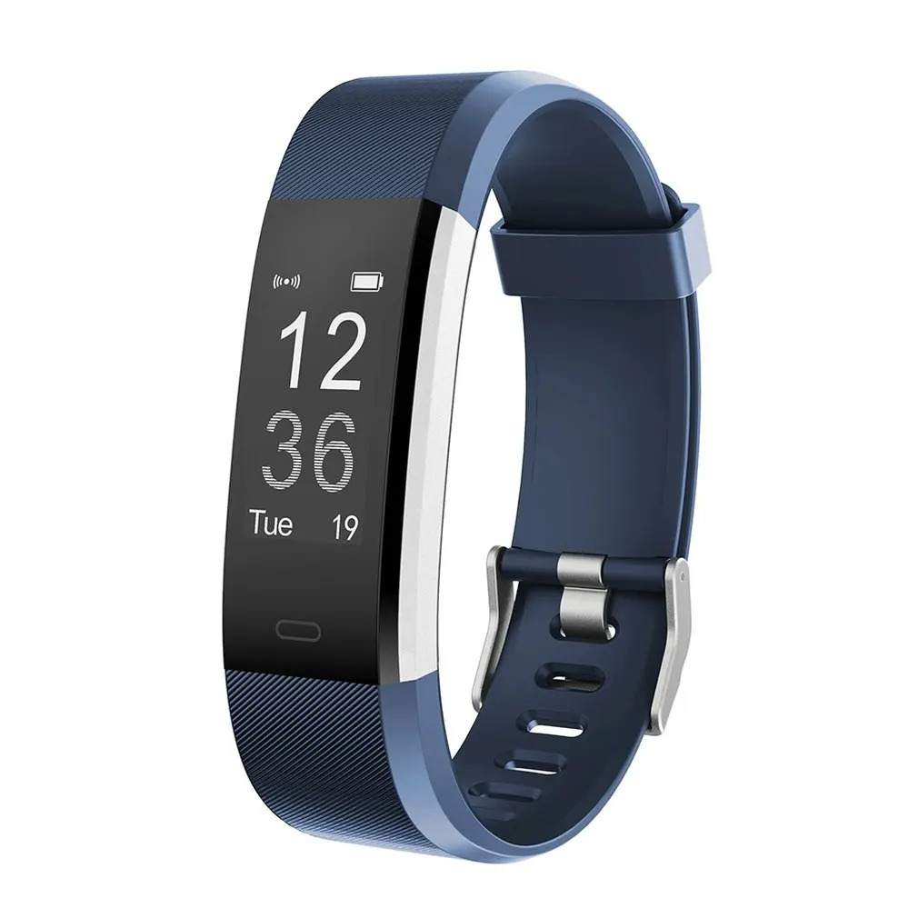 Intelligent Smart Bracelet Watch Color Screen Fitness Tracker IP67 Waterproof Heart Rate Monitor Pedometer Activity Smart Watch